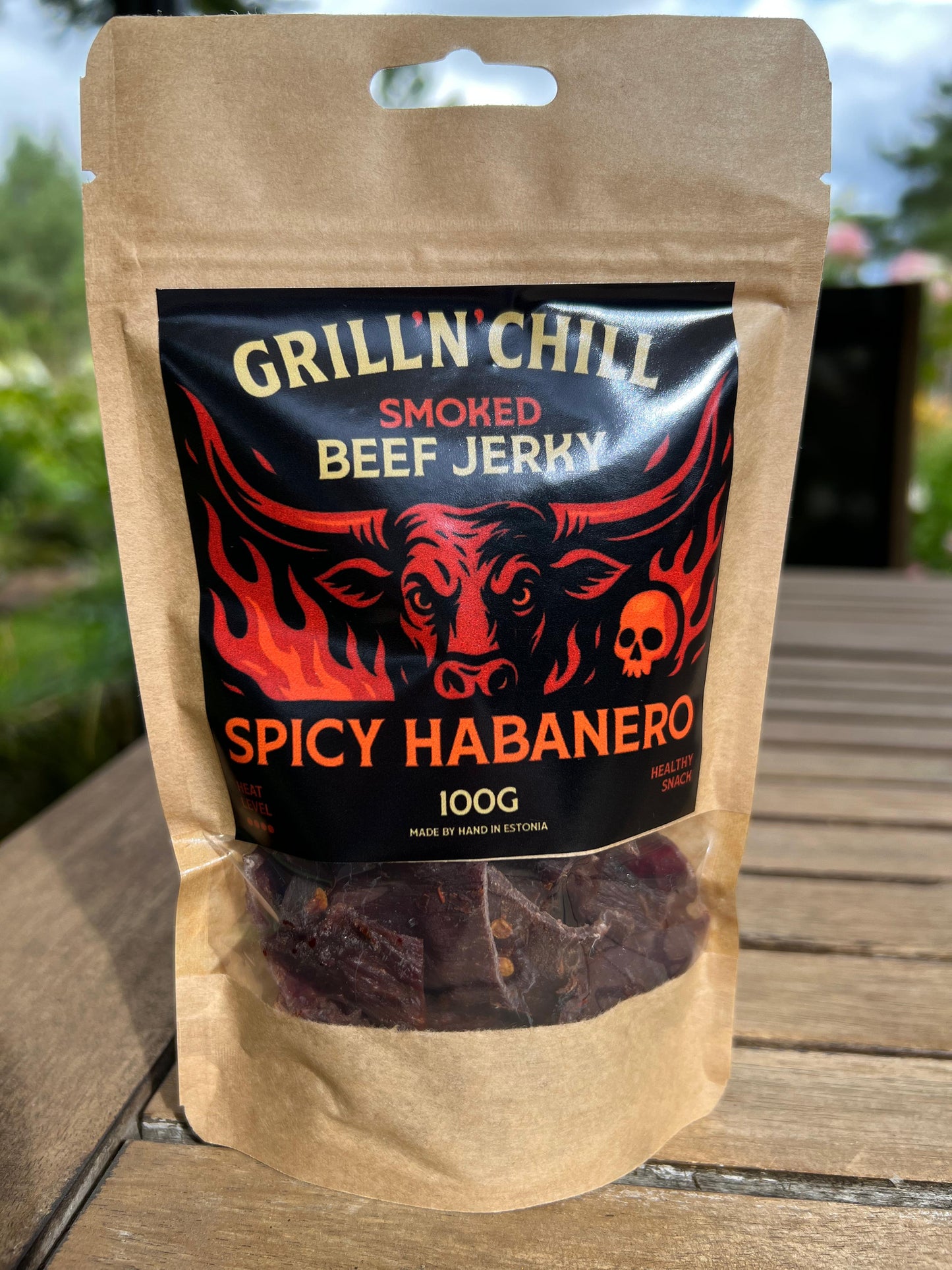 Smoked Beef Jerky - Spicy Habanero