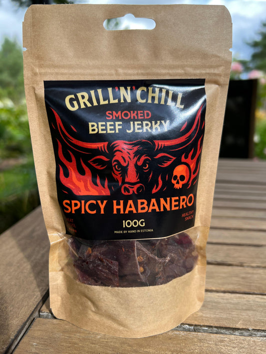 Smoked Beef Jerky - Spicy Habanero